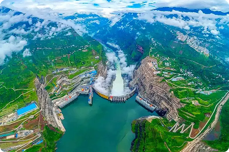 云南乌东德水电站
